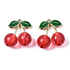 Alloy Enamel Pendants&nbsp;X-ENAM-N056-185B