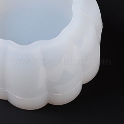 Halloween Theme DIY Pumpkin Jack-O'-Lantern Storage Box & Lid Silicone Molds Set&nbsp;DIY-G058-A01
