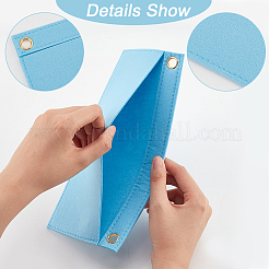 5Pcs 5 Colors Felt Purse Organizer Insert&nbsp;AJEW-WR0001-53