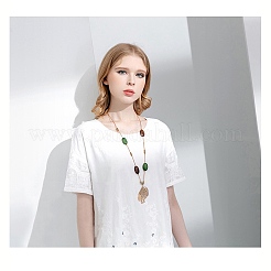 Undyed Wood Big Pendants&nbsp;WOOD-PH0008-35