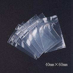 Plastic Resealable Packaging Bags&nbsp;OPP-G001-F-4x6cm