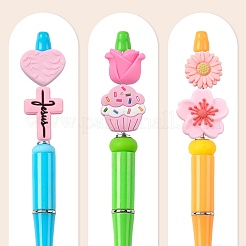 12Pcs 12 Styles Silicone Beads&nbsp;SIL-FS0001-43
