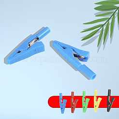 Brass Alligator Clips&nbsp;KK-OC0009-09