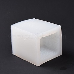 Christmas Theme DIY House Candle Silicone Molds&nbsp;DIY-G049-03