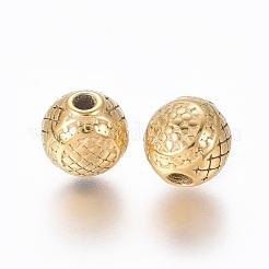 304 Stainless Steel Beads&nbsp;STAS-G204-48G