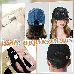40Sets 5 Colors Iron Baseball Hat Cap Buckle Strap Clasp Clip Kit&nbsp;FIND-NB0005-36