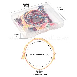 5Pcs Cotton Bracelet Making&nbsp;BJEW-FS00023