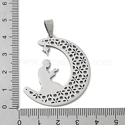 Non-Tarnish 201 Stainless Steel Pendants&nbsp;STAS-B052-02P