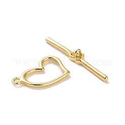 Brass Toggle Clasps&nbsp;KK-H496-09G