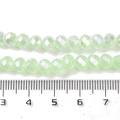 Baking Electroplate Glass Beads Strands&nbsp;LS-DGLA-A039-J6MM-B17