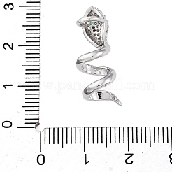 Brass Micro Pave Cubic Zirconia Pendants&nbsp;KK-P289-09P