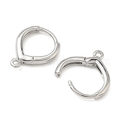 SHEGRACE Brass Hoop Earrings Findings&nbsp;XGR0158P-94P
