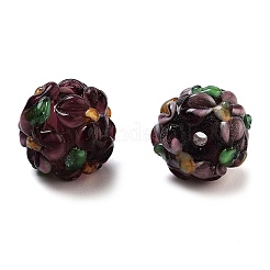 Handmade Lampwork Beads Strands&nbsp;LAMP-N021-015A-11