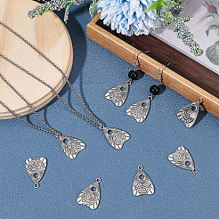 Tibetan Style Alloy Pendants&nbsp;TIBEP-SC0002-20
