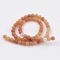 Natural Red Aventurine Beads Strands&nbsp;GSR023