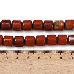 Natural Red Jasper Beads Strands&nbsp;G-G275-D08-10x10mm