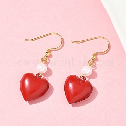 Electroplated 304 Stainless Steel Dangle Earrings&nbsp;EJEW-Z129-23G