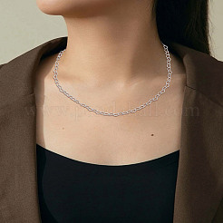 DIY 304 Stainless Steel Heart Link Chain Bracelet & Necklaces Making Kits&nbsp;DIY-LP0004-57