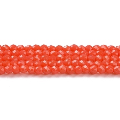 Glass Imitation Jade Beads Strands&nbsp;LS-GLAA-H021-02-01