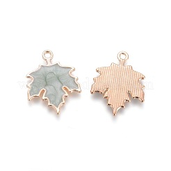 Golden Plated Alloy Enamel Pendants&nbsp;ENAM-L024-U01-G
