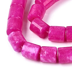 Dyed Natural White Jade Beads Strands&nbsp;G-Q606-02A-03