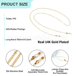 304 Stainless Steel EyeGlass Chains&nbsp;HJEW-TAC0040