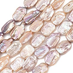 Natural Baroque Keshi Pearl Beaded Strands&nbsp;PA-CBAFEE8-16B