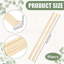 Wood Craft Sticks&nbsp;DIY-WH0723-058