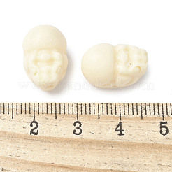 Natural Tagua Beads Jewelry Findings&nbsp;WOOD-V001-07