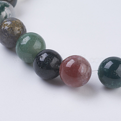 Natural Indian Agate Beads Strands&nbsp;X-G-G515-8mm-05