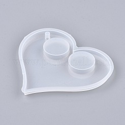 Heart Keychain Silicone Molds&nbsp;X-DIY-I036-24