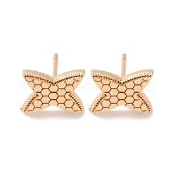 Brass Stud Earrings&nbsp;EJEW-D288-04G