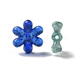 Transparent with Glitter Acrylic Beads&nbsp;TACR-B002-02