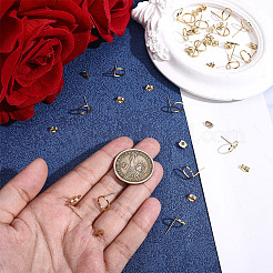 20Pcs 316 Surgical Stainless Steel Stud Earring Findings&nbsp;STAS-BBC0008-54