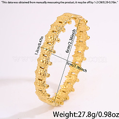 Ocean 304 Stainless Steel Tortoise Hinged Cuff Bangles for Men Women&nbsp;WG0DF18-01