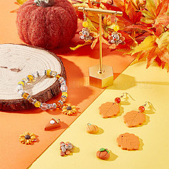 24Pcs 6 Styles Thanksgiving Day Handmade Polymer Clay Pendants&nbsp;CLAY-SC0001-51