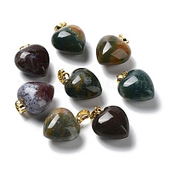 Natural Moss Agate Pendants&nbsp;G-I311-A08-G
