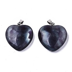 Natural Mixed Gemstone Pendants&nbsp;G-N0326-55