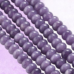 2 Strands Natural White Jade Beads Strands&nbsp;G-PA0001-23A