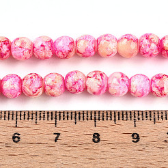 Baking Paint Glass Beads&nbsp;X1-DGLA-N003-6mm-A01