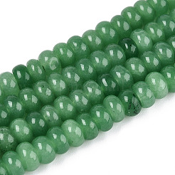 Dyed Natural White Jade Beads Strands&nbsp;G-T139-59A-11
