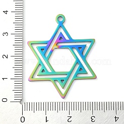 304 Stainless Steel Pendants&nbsp;STAS-R116-01RC
