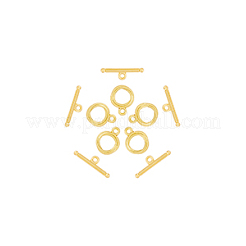 50 Sets Alloy Ring Toggle Clasps&nbsp;FIND-DC0002-77