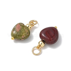Natural & Synthetic Mixed Stone Pendants&nbsp;PALLOY-JF05481-01