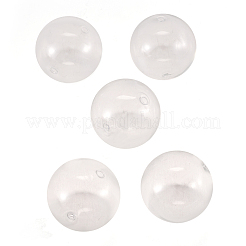 Handmade Two Holes Blown Glass Globe Beads&nbsp;BLOW-TA0001-02B
