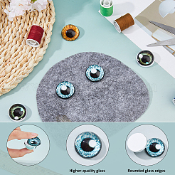 Glass Cat Eye Decorative Eye Piece&nbsp;DIY-WH0671-559A