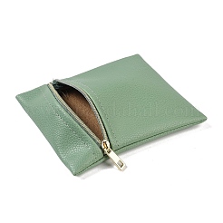 Imitation Leather Jewelry Storage Zipper Bags&nbsp;ABAG-G016-01C
