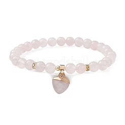 Natural Mixed Gemstone Round Beaded Stretch Bracelets&nbsp;BJEW-JB09727