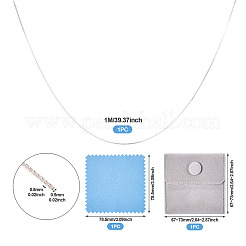 925 Sterling Silver Box Chains&nbsp;STER-TA0001-26