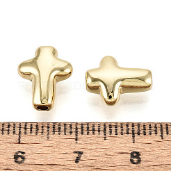 Cross Brass Beads for Jewelry Craft Making&nbsp;KK-T079-01G